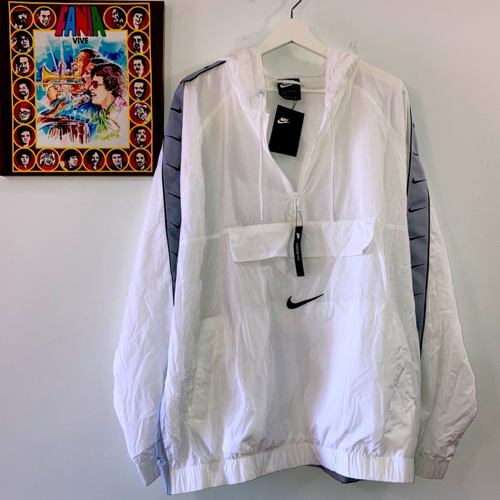 Nike Big Swoosh pullover jacket Mens XL